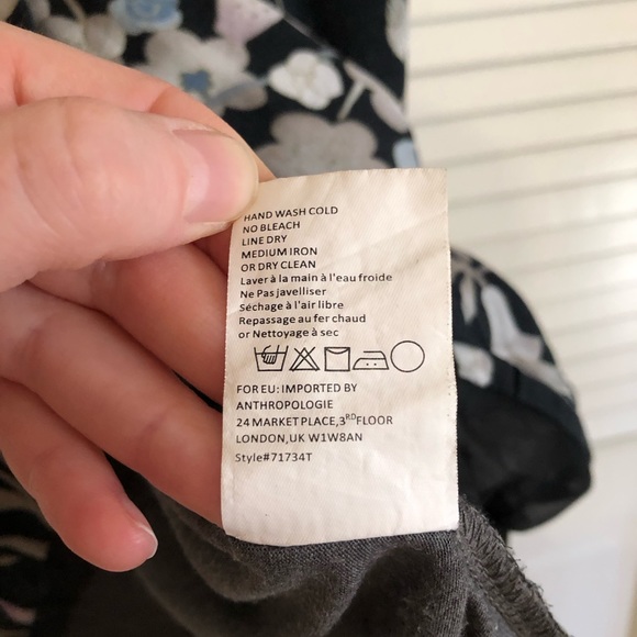 Anthropologie Tiny Cara Floral Blouse - Picture 8 of 10